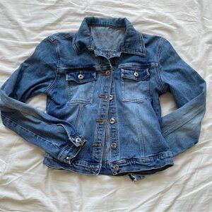 Women's Classic Blue Denim Jacket - Casual Jean Jacket